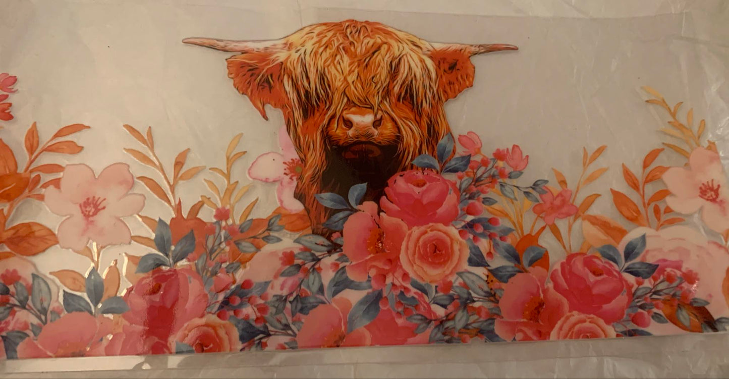 cows and flowers