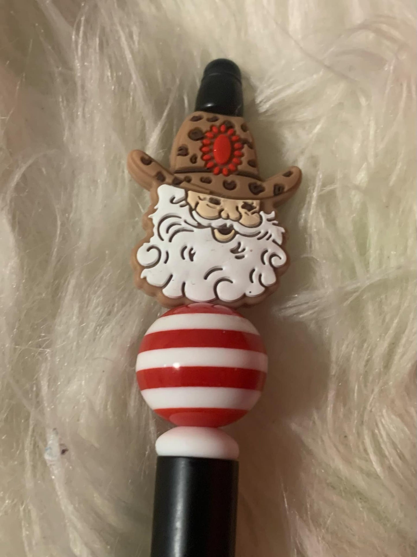 Beadable Christmas pens made by Harmoni