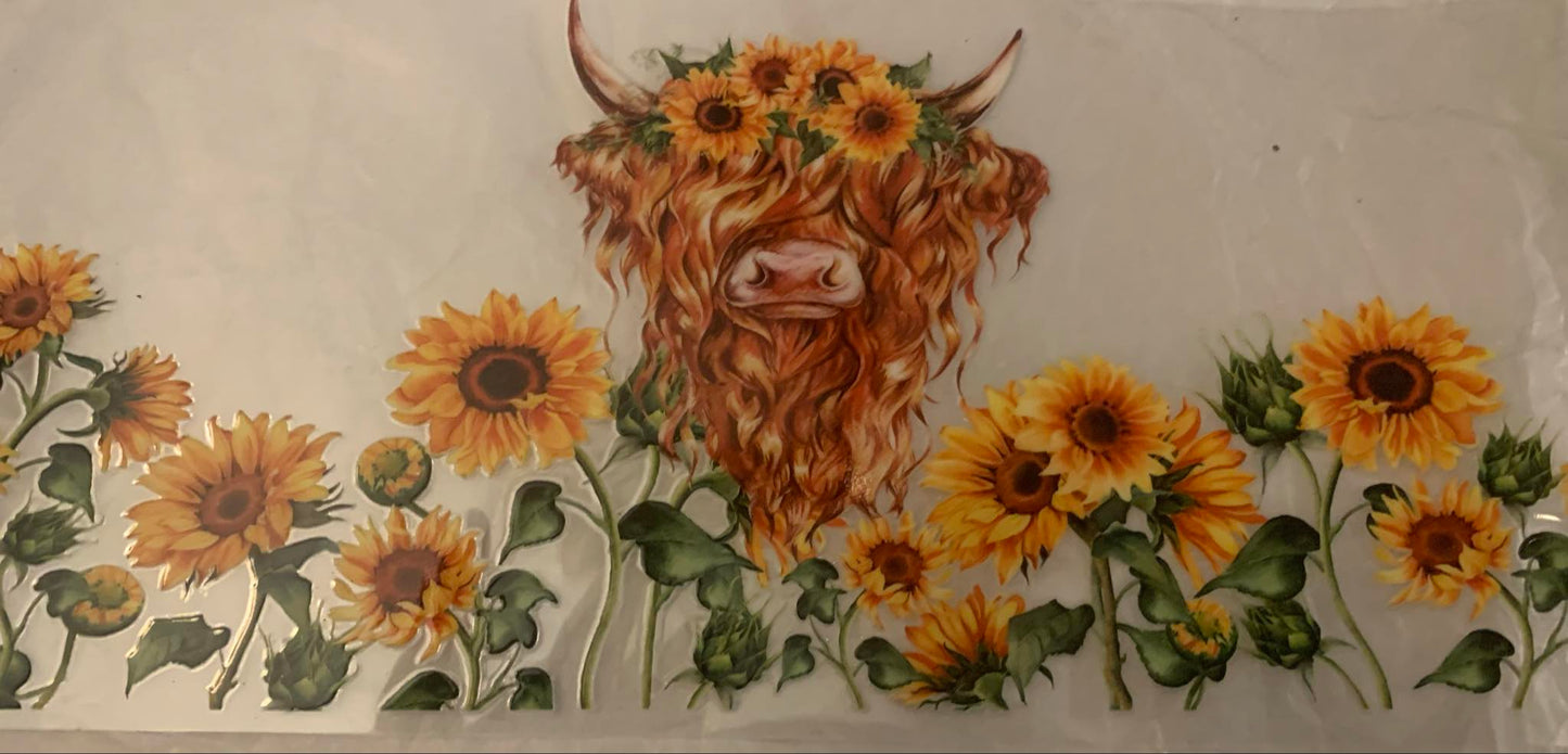 cows and flowers