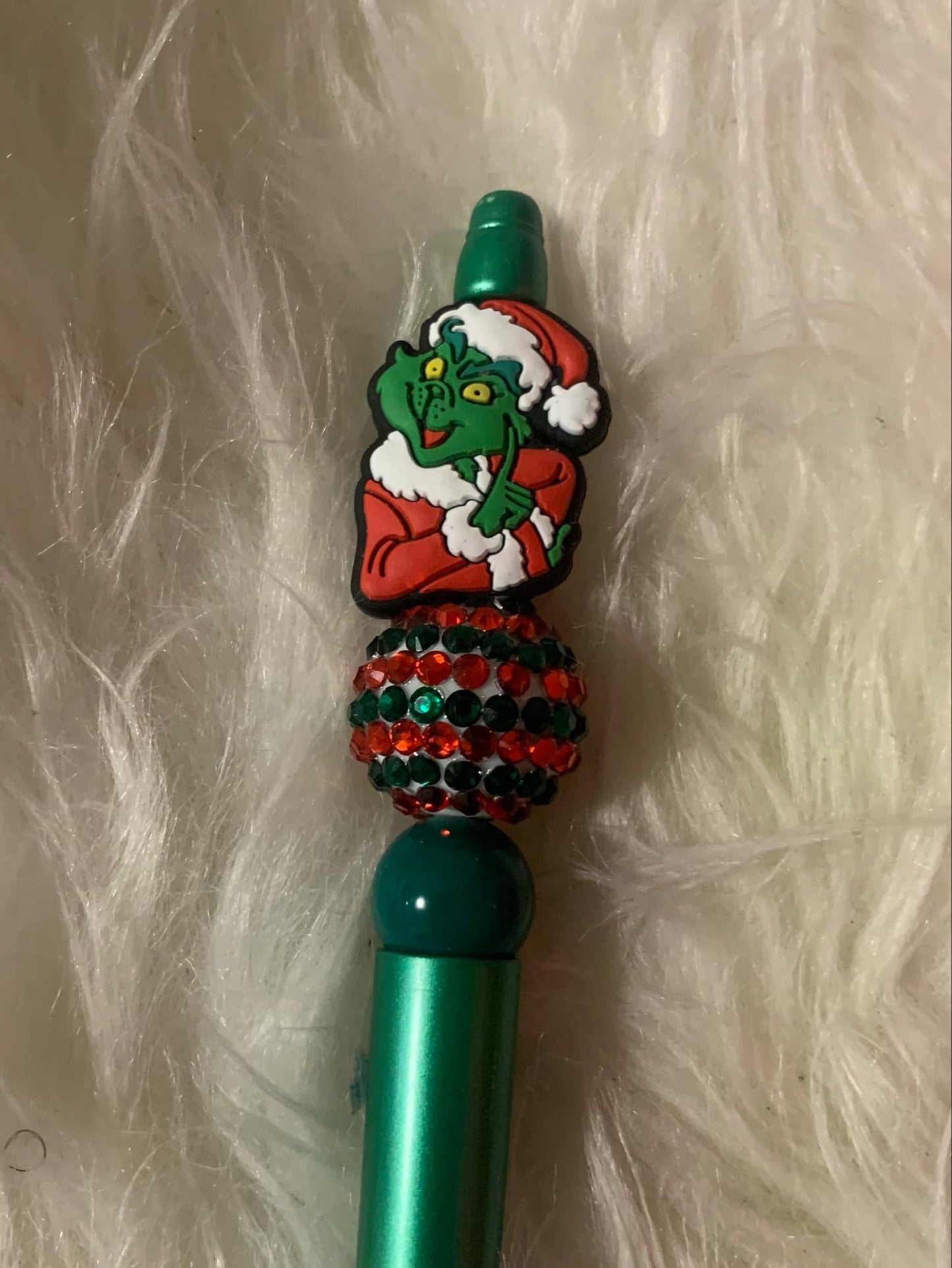 Beadable Christmas pens made by Harmoni