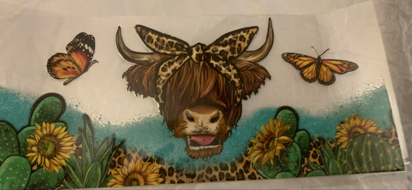 cows and flowers