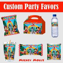 Mickey Mouse Party Favors