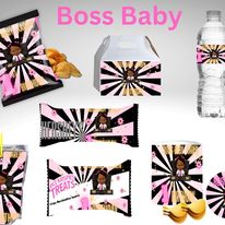 Girl/ Boy  Boss Baby Party Favors