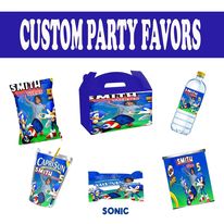 Sonic Party Favors