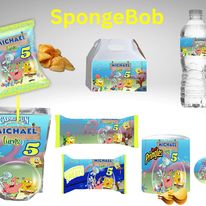 spongebob Party favors