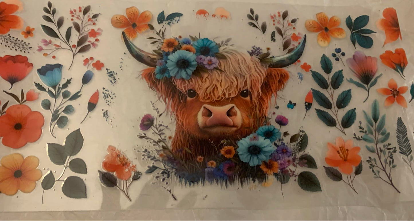 cows and flowers