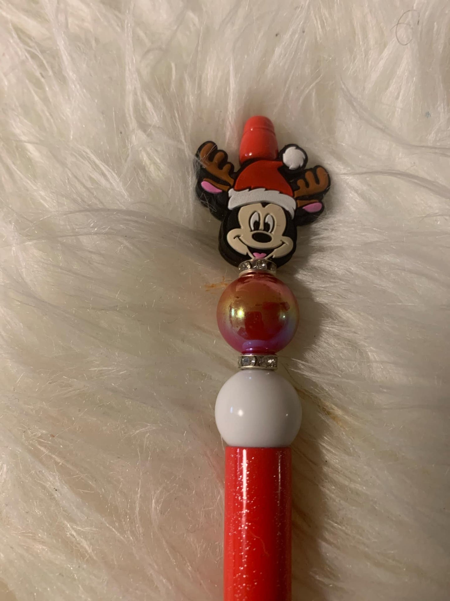 Beadable Christmas pens made by Harmoni