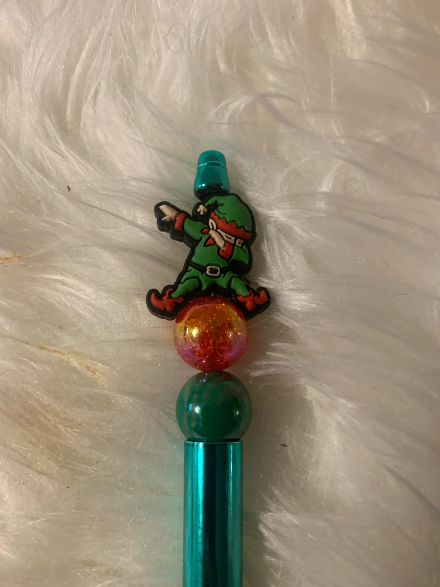 Beadable Christmas pens made by Harmoni