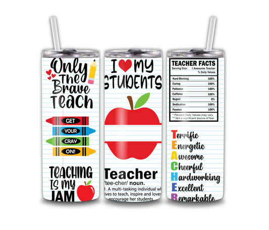 Teacher 20oz Tumbler