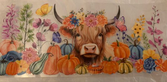 cows and flowers