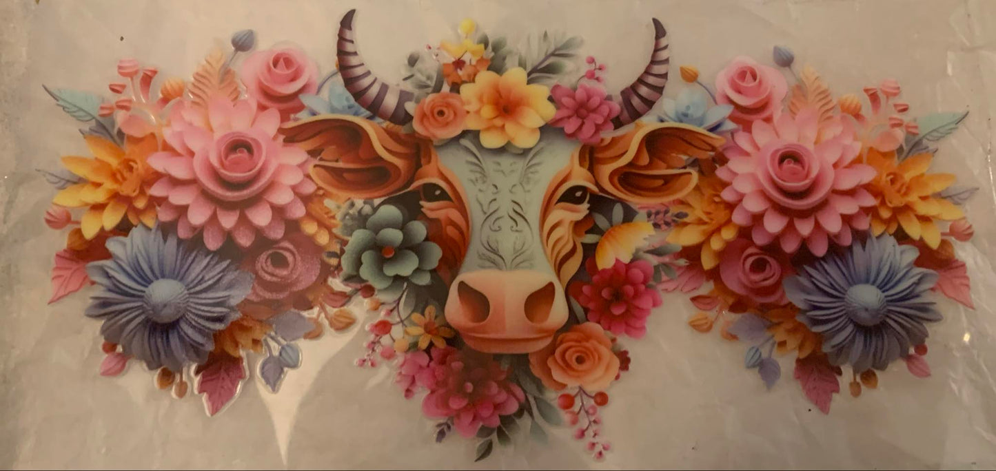 cows and flowers