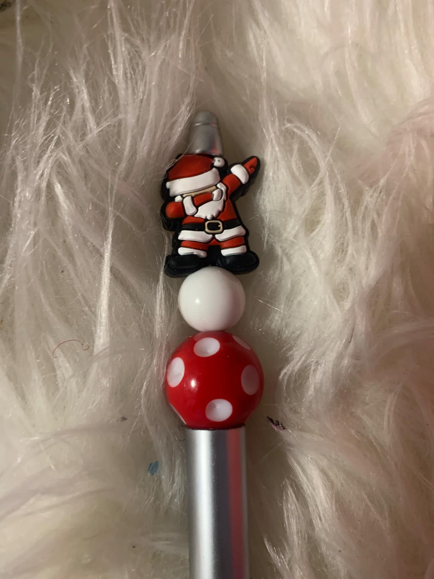 Beadable Christmas pens made by Harmoni