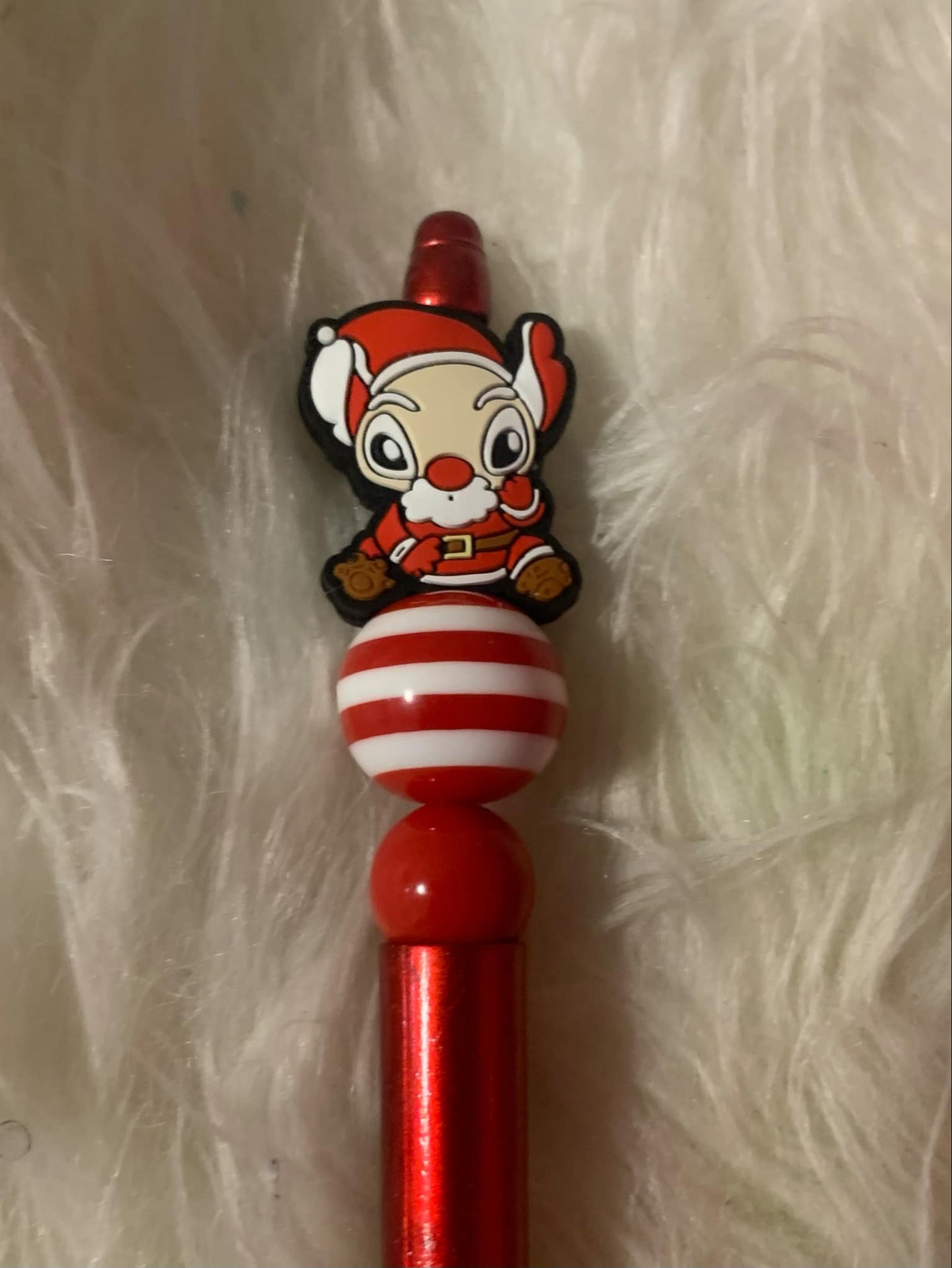 Beadable Christmas pens made by Harmoni