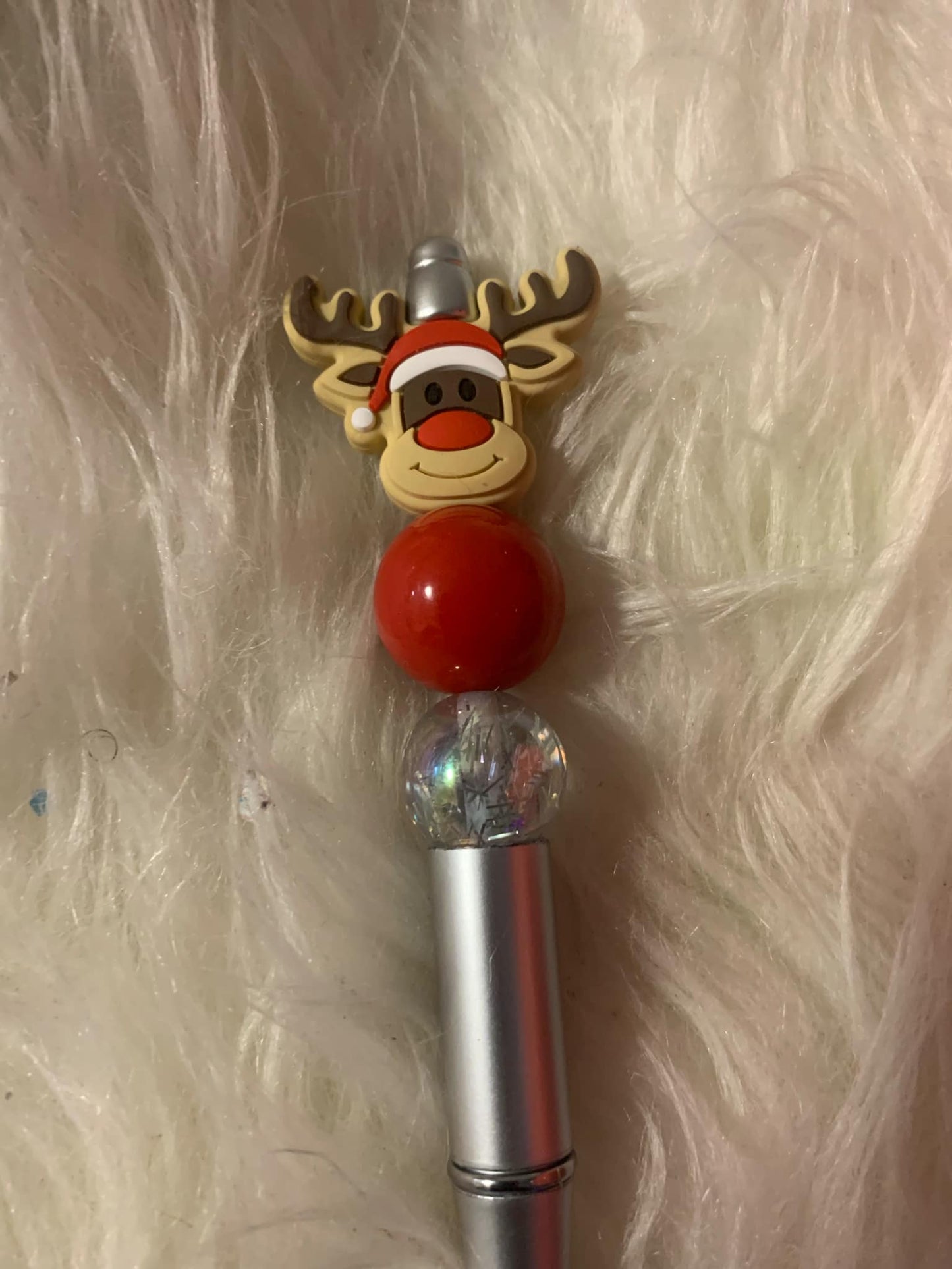 Beadable Christmas pens made by Harmoni