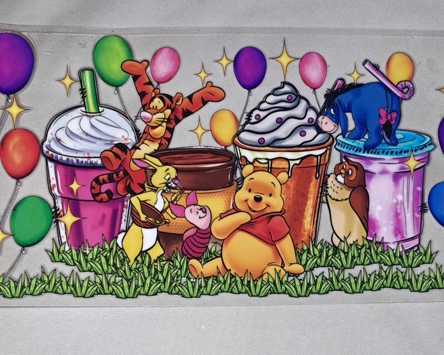 pooh bear and friends